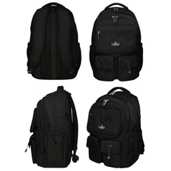Рюкзак молодежный ERGONOMIC M14 "TOTAL BLACK" 49,6x32,5x16 см LXBPM14-TB LOREX