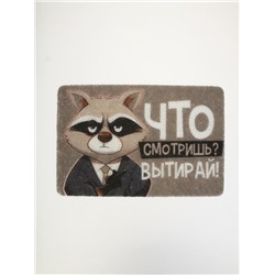 Коврик придверный «Что смотришь?», 40 х 60 см