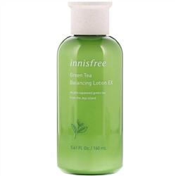 Innisfree, Балансирующий лосьон с экстрактом зеленого чая, 160 мл