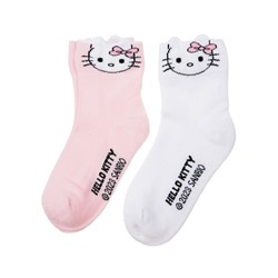 Носки трикотажные для девочек, 2 пары в комплекте