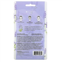 Nu-Pore, Sit Back & Relax, успокаивающая тканевая маска для лица, лаванда, 1 шт., 29,7 г (1,05 унции)