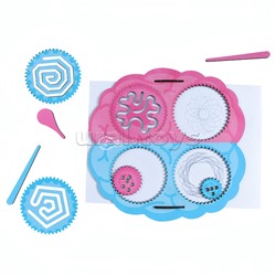 Игра развивающая деревянная "Спирограф. Развиваем мозг" (Нейропсихологический тренажер)