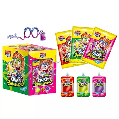 Фруктовая вода "Очки-Запивалочки" 30мл (12шт)