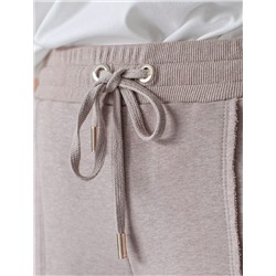 Брюки прямые из премиального футера двухнитки с эластаном