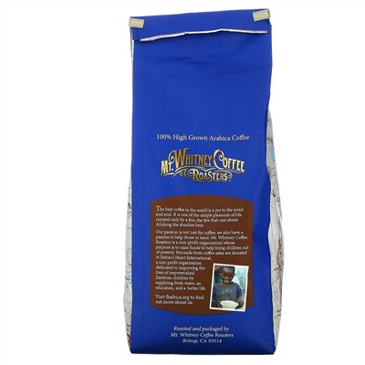 Mt. Whitney Coffee Roasters, Organic Peru , Medium Roast, Ground Coffee, 32 oz (907 g)