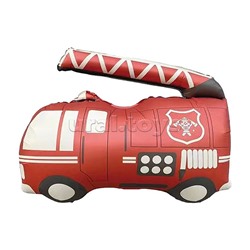 Шар (26''/66 см) Фигура, Пожарная машина, Красный, Сатин, 1 шт. в уп.