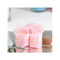 Мыльные розочки, розовые, набор 3 шт.
