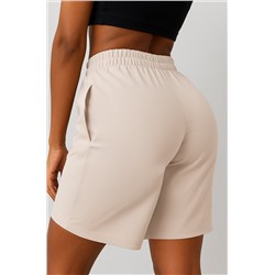 Женские шорты из футера двухнитки Happyfox