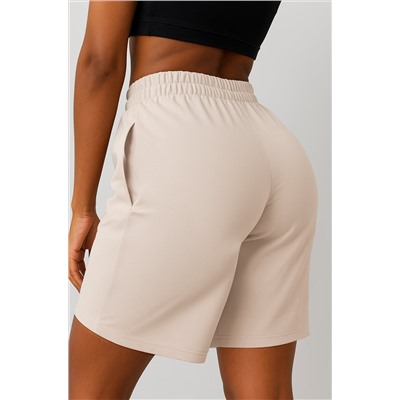 Женские шорты из футера двухнитки Happyfox