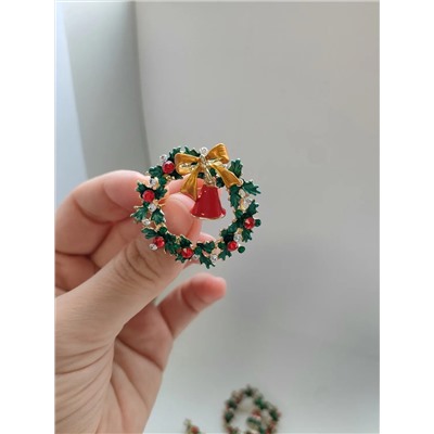 Брошь Новогодний стиль