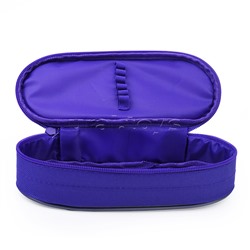 Пенал-косметичка объемный, жесткий, печать на ткани "Розовая бабочка 2024" 210/85/50