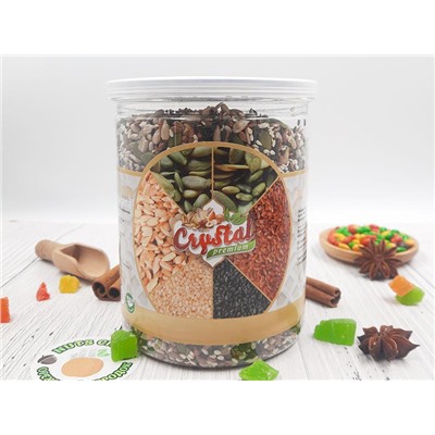 Смесь семян для салатов в банке 500гр