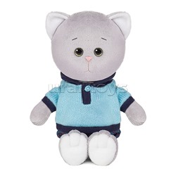 Колбаскин в голубом поло и штанишках, 20 см, в коробке