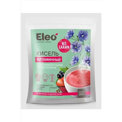 Кисель льняное "витаминный" с лесными ягодами и псиллиумом 150г ЭКОПРОДУКТЫ, 1182333