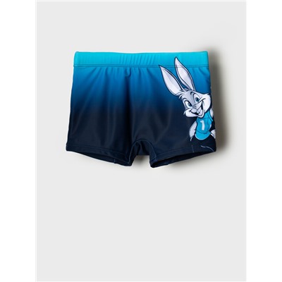 Плавки-шорты трикотажные для мальчиков, средней длины