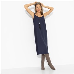 Сарафан , который стройнит, Для важных свиданий (синий)