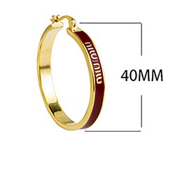 Серьги с замком кольцо арт. 13 4541 (id 286003)