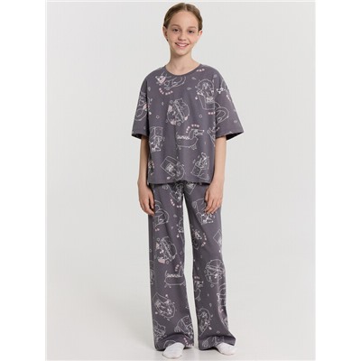 КОМПЛЕКТ ДЛЯ ДЕВОЧЕК (ФУТБОЛКА, БРЮКИ) 567747