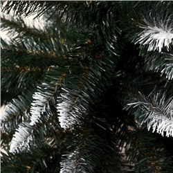 Искусственная ёлка с инеем «Крымская заснеженная», 120 см, ПВХ ветки отгибаются
