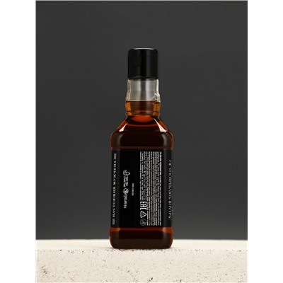 Подарочный набор мужской: гель виски 250 мл и мочалка рукавица, Чистое счастье