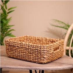 УЦЕНКА Корзина плетёная 35×25×12 см