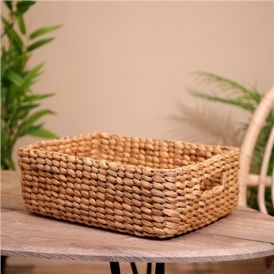 УЦЕНКА Корзина плетёная 35×25×12 см