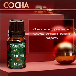 Новогодний набор эфирных масел «Веселого Нового Года!», в подарочной коробке, 8 шт. по 10 мл