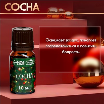 Новогодний набор эфирных масел «Веселого Нового Года!», в подарочной коробке, 8 шт. по 10 мл