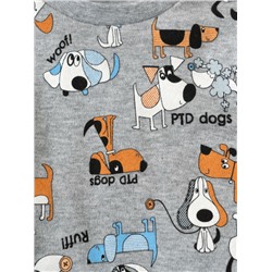 Комплект детский трикотажный для мальчиков: джемпер (футболка), брюки