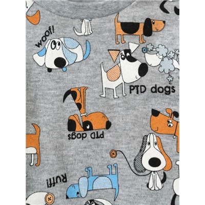 Комплект детский трикотажный для мальчиков: джемпер (футболка), брюки