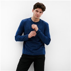 Лонгслив мужской MIST Men's casual размер 46, синий