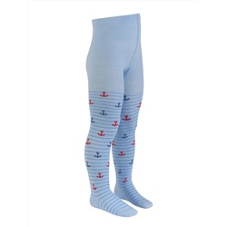 Omsa Колготки OMSA kids Collant 13P62-2 с рисунком (якорь на полосках)