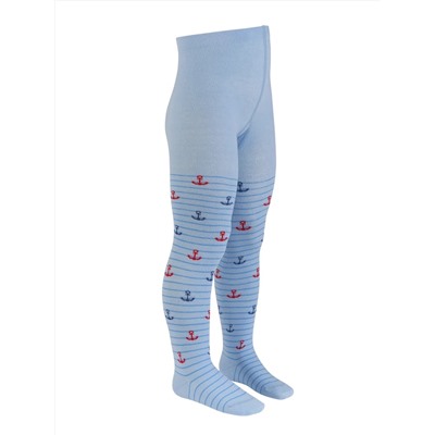Omsa Колготки OMSA kids Collant 13P62-2 с рисунком (якорь на полосках)