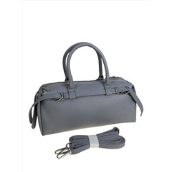 Женская сумка из искусственной кожи, цвет серый