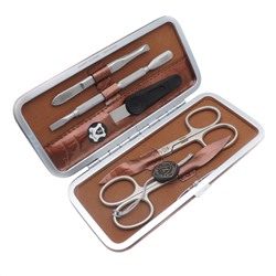 Zinger Маникюрный набор + продарок / MSFE-502-1 SM, 5 предметов, в ассортименте 2754