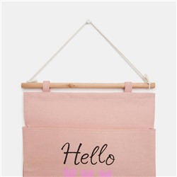 Кармашек текстильный «Этель» Little fairytale, 3 отделения, 34×63.5 см