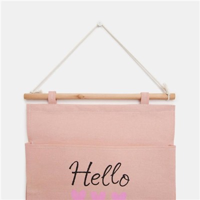 Кармашек текстильный «Этель» Little fairytale, 3 отделения, 34×63.5 см