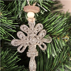 Новогоднее украшение Золотой ключик 15,5 см / FY-2064 /уп 460/