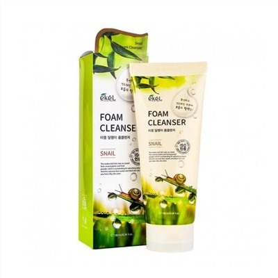 Ekel Пенка для умывания с улиточным муцином, 180 мл 13790