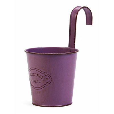 Кашпо подвесное «Ведёрко Улла», 600 мл, металл, МИКС