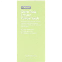 Wishtrend, Энзимная пудра для умывания с зеленым чаем, 70 г (2,47 унции)