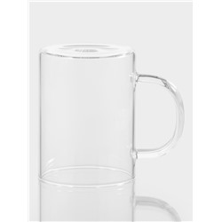 Кружка Magistro «Маг», 430 мл, 7.9×10.5х см, боросиликатное стекло, прозрачная