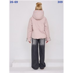 Куртка 309 бежевый