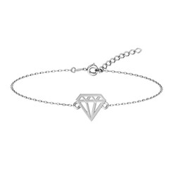 Браслет из серебра без вставки, ЗК0720595