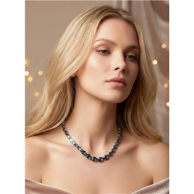 Колье с кристаллами Swarovski