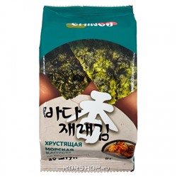 Хрустящая морская капуста со вкусом кимчи Chingu, 5 г  (10 шт.)