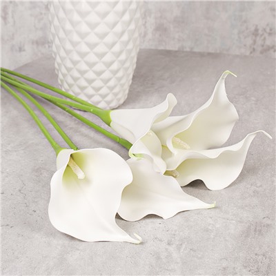 Цветок искусственный Калла 80 см / K80 /уп 24/120/1200/