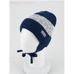 21371 B-W Шапка для мальчика (42-48)