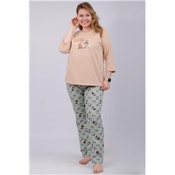 Пижама Макиато (Пудровый)