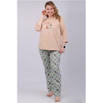 Пижама Макиато (Пудровый)